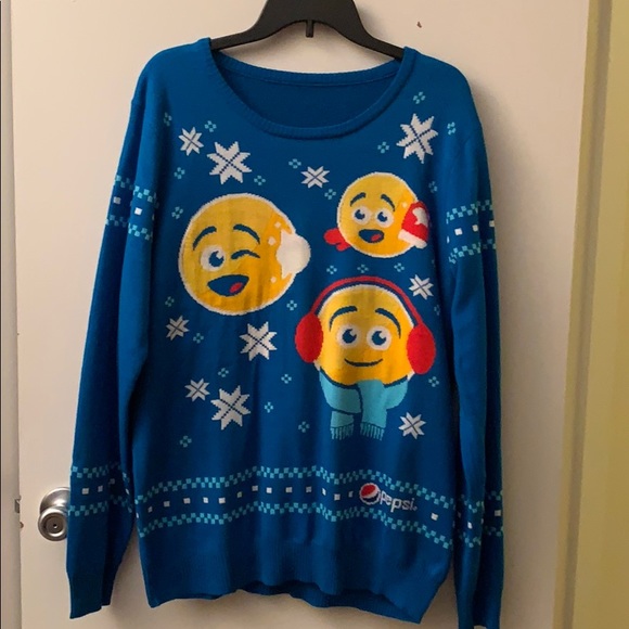pepsi christmas sweater